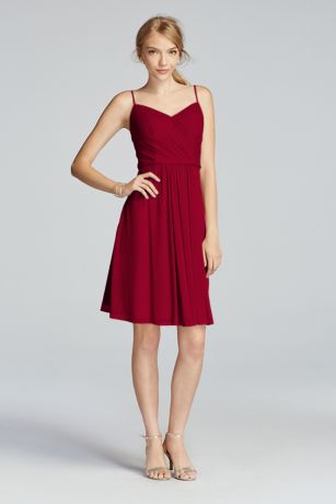 V-Neck Short Dresses
